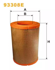 WIX FILTERS 93308e -  Воздушный фильтр
